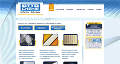 Desktop Screenshot of adhesivosflexibles.com