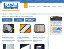 Tablet Screenshot of adhesivosflexibles.com
